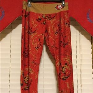 San Francisco 49ers leggings